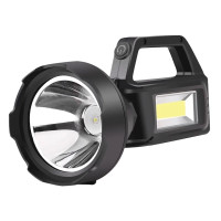 Ліхтар Quantum Tracker 3W LED+COB з функцією Power Bank (QM-FL1063)