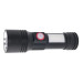 Quantum Ліхтар Quantum Adept 10W LED zoom +COB з USB+ Li-ion18650/2600mAh (QM-FL1031-18650/2600)
