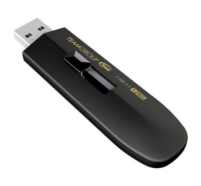 Флеш-накопичувач USB3.2 128GB Team C186 Black (TC1863128GB01)