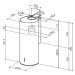 Faber Витяжка кухонна Faber Cylindra Plus Bk Matt A37 (335.0606.998)