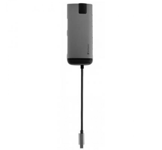 Verbatim Концентратор Verbatim USB-C to U3.1G1/U3.0/HDMI/SD/mSD/RJ45 (49142)
