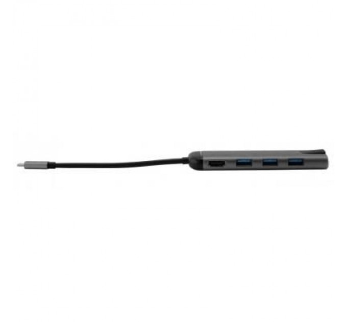 Verbatim Концентратор Verbatim USB-C to U3.1G1/U3.0/HDMI/SD/mSD/RJ45 (49142)