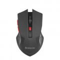 Мишка Defender Accura MM-275 Black-Red (52276)