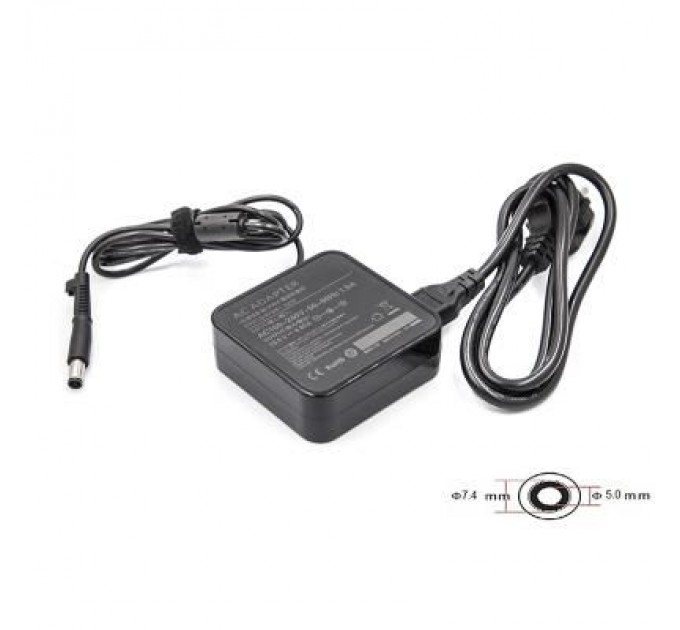 Блок живлення до ноутбуку PowerPlant DELL 220V, 19.5V 90W 4.62A (7.4*5.0) wall mount (WM-DE90G7450)