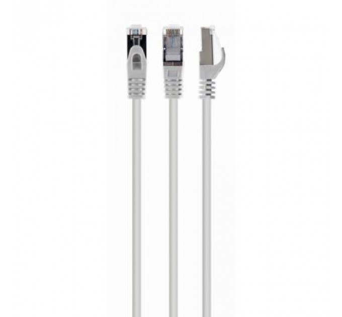 Патч-корд 0.5м S/FTP Cat 6A CU LSZH white Cablexpert (PP6A-LSZHCU-W-0.5M)