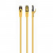 Патч-корд 10м S/FTP Cat 6A CU LSZH yellow Cablexpert (PP6A-LSZHCU-Y-10M)