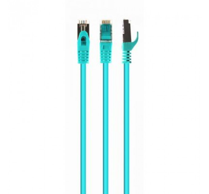 Патч-корд 10м S/FTP Cat 6A CU LSZH green Cablexpert (PP6A-LSZHCU-G-10M)