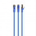 Патч-корд 3м S/FTP Cat 6A CU LSZH blue Cablexpert (PP6A-LSZHCU-B-3M)