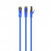 Патч-корд 3м S/FTP Cat 6A CU LSZH blue Cablexpert (PP6A-LSZHCU-B-3M)