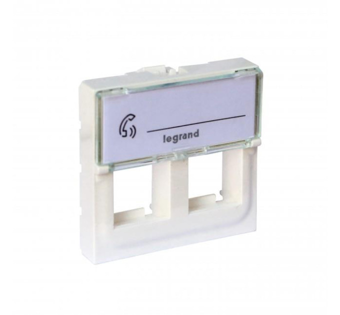 LEGRAND Рамка LEGRAND Mosaic2хRJ45 Keystone (078610)