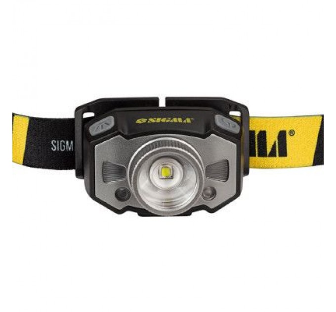 Sigma Ліхтар Sigma LED 300Лм 1200мАч із сенсором та фокусуванням (5390251)