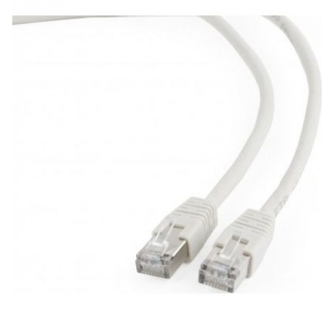 Патч-корд 5м FTP cat 6 CCA gray Cablexpert (PPB6-5M)