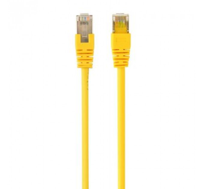 Патч-корд 0.25м FTP cat.6 CCA yellow Cablexpert (PP6-0.25M/Y)
