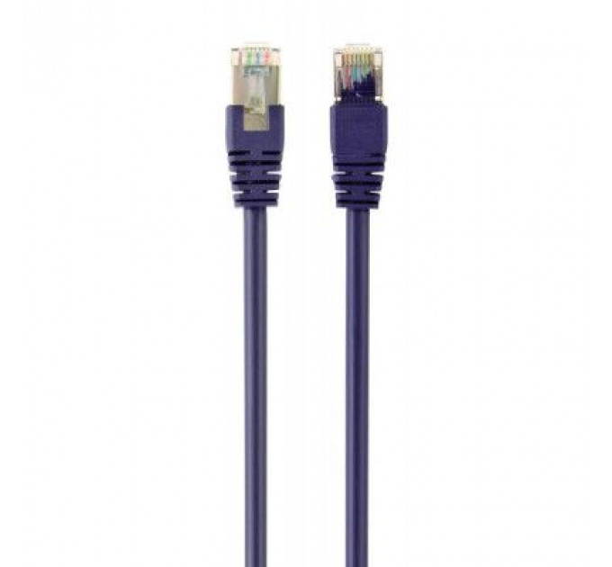 Патч-корд 5м FTP cat 6 CCA violet Cablexpert (PP6-5M/V)