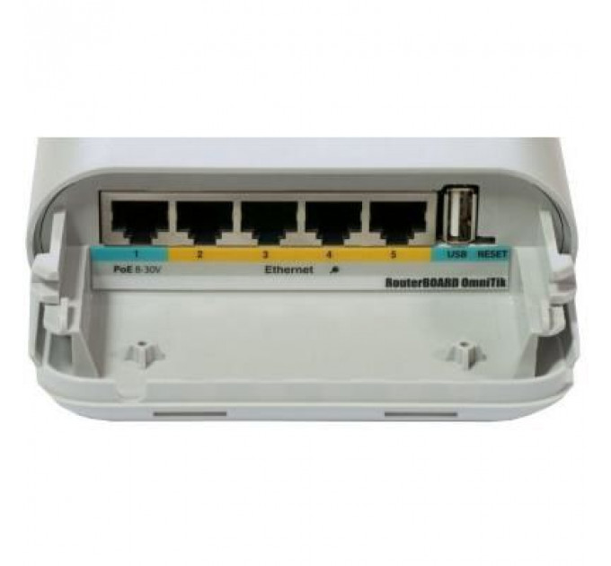 Точка доступу Wi-Fi Mikrotik RBOmniTikUPA-5HnD