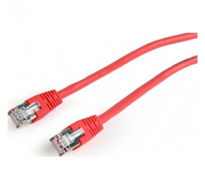 Патч-корд 0.5м FTP cat 6 CCA red Cablexpert (PP6-0.5M/R)