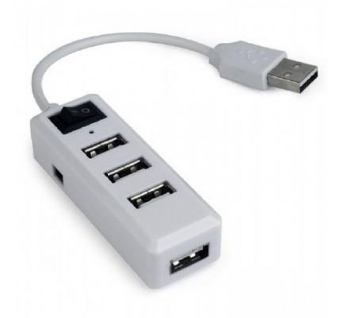 Концентратор 4 port USB 2.0 Gembird (UHB-U2P4-21)