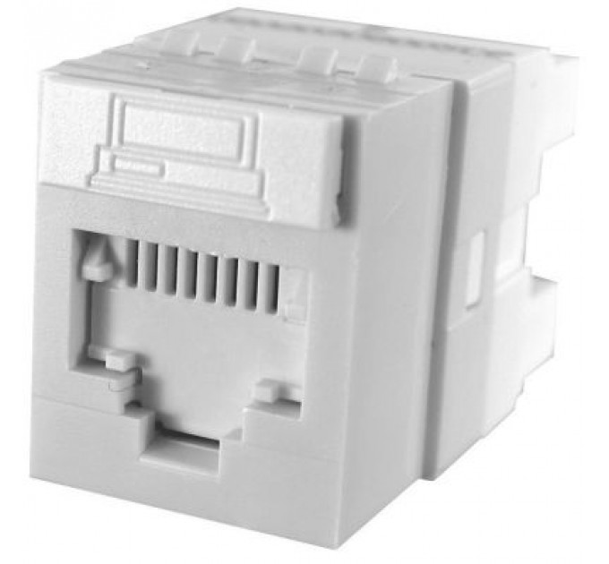 Модуль Keystone RJ45 UTP кат. 6, DG+, white Molex (KSJ-00018-02)