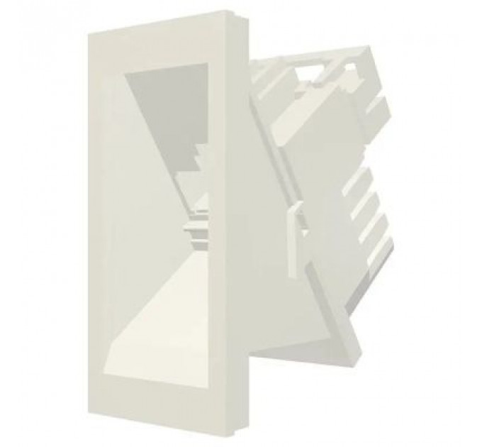 Модуль Keystone RJ45 STP кат. 5е, 22.5х45, кутовий, white Molex (16.1C.011.D0035)