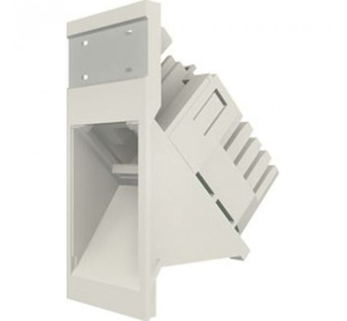 Модуль Keystone RJ45 UTP кат. 5е, 25х50, кутовий, white Molex (17.1B.011.D0052)