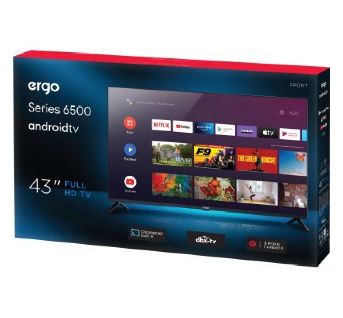 Ergo Телевізор Ergo 43GFS6500