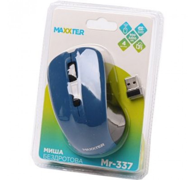 Мишка Maxxter Mr-337-Bl