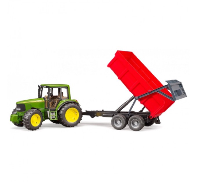 Bruder Спецтехніка Bruder трактор John Deere 6920 із причепом (02057)