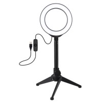 Набір блогера Puluz Ring USB LED lamp PKT3084B 4.7" + table stand (PKT3084B)
