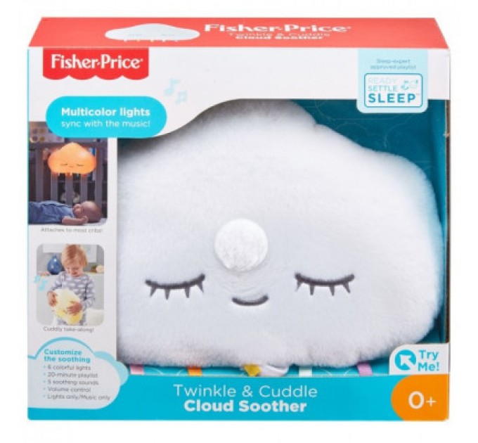 Fisher-Price Нічник Fisher-Price Музична хмарка Солодкі сни (GJD44)