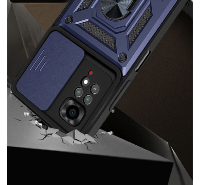 BeCover Чохол до мобільного телефона BeCover Military Xiaomi Redmi Note 11 4G/10 2021/10 2022 Blue (708228)