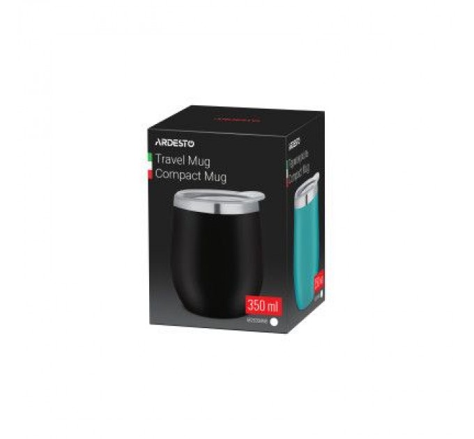 Ardesto Термокружка Ardesto Compact Mug 350 мл Black (AR2635MMB)