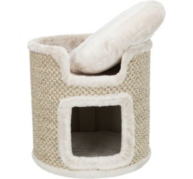 Trixie Дряпка (кігтеточка) для котів Trixie Башта Ria 37х37 см світло-сіра (4011905447063)