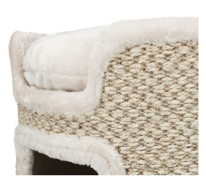 Trixie Дряпка (кігтеточка) для котів Trixie Башта Ria 37х37 см світло-сіра (4011905447063)