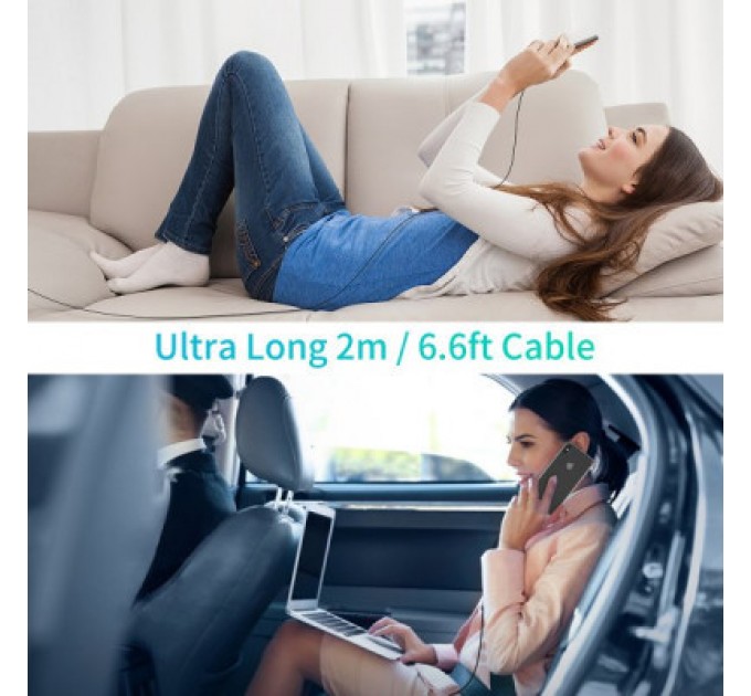 Choetech Дата кабель USB-C to Lightning 2.0m MFI Choetech (IP0041-BK)