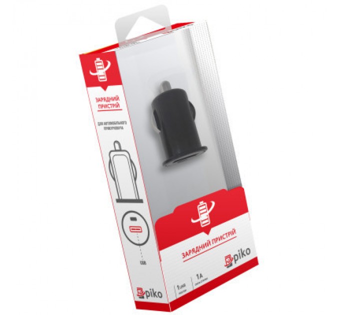 Piko Зарядний пристрій Piko MSH-SC-033 (1USB1A) (1283126462580)