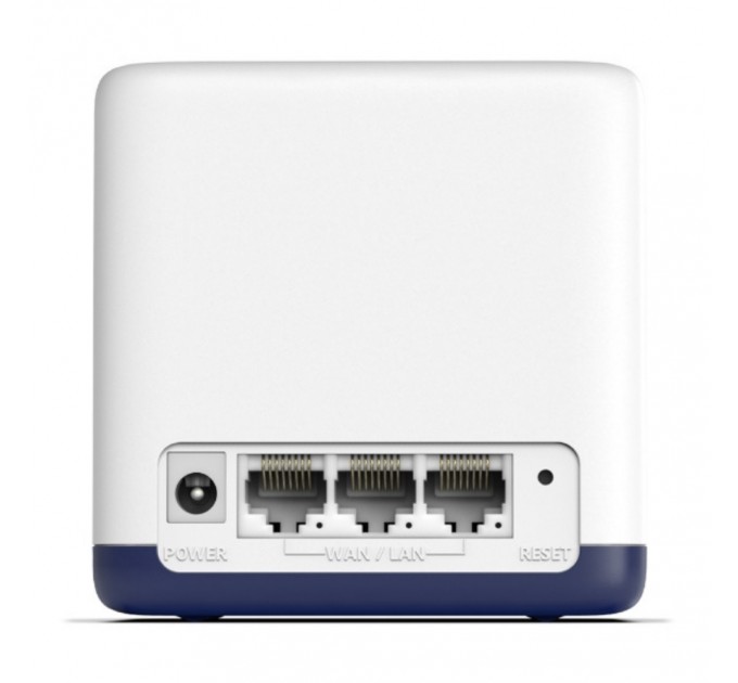 WiFi Mesh система Mercusys Halo H50G(2-pack) (AC1900, 3хGE WAN/LAN, Beamforming, MESH, 2-pack)