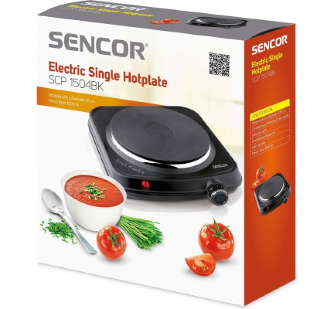 Sencor Настільна плита Sencor SCP 1504BK-EUE4 (SCP1504BK-EUE4)