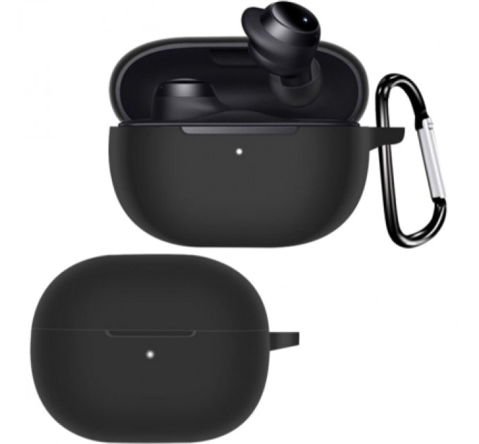 BeCover Чохол для навушників BeCover Silicon для Xiaomi Redmi Buds 3 Lite Black (707468)