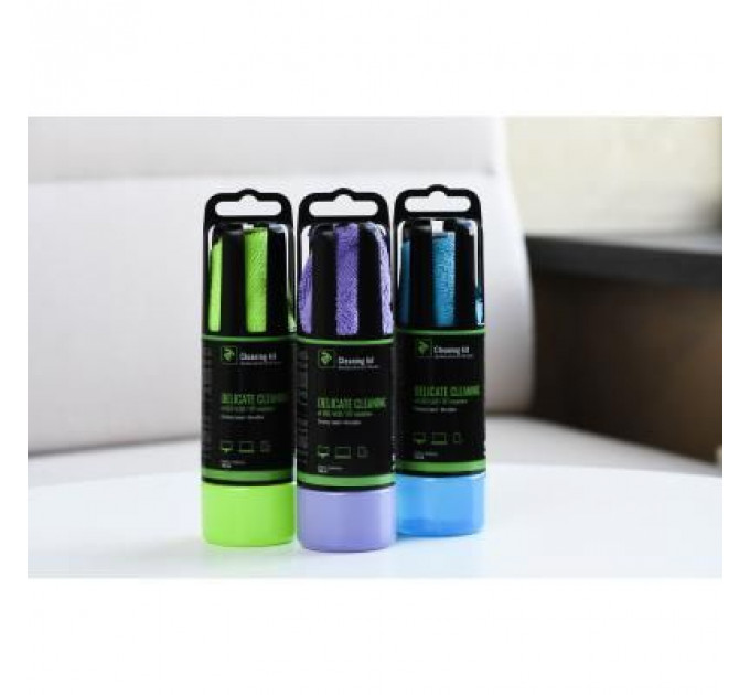 Спрей для очищення 2E 150ml Liquid для LED/LCD +Microfibre21см, Green (2E-SK150GR)