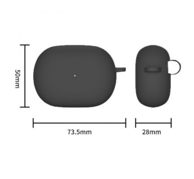 BeCover Чохол для навушників BeCover Silicon для Xiaomi Redmi Buds 4 Pro Deep Blue (708610)