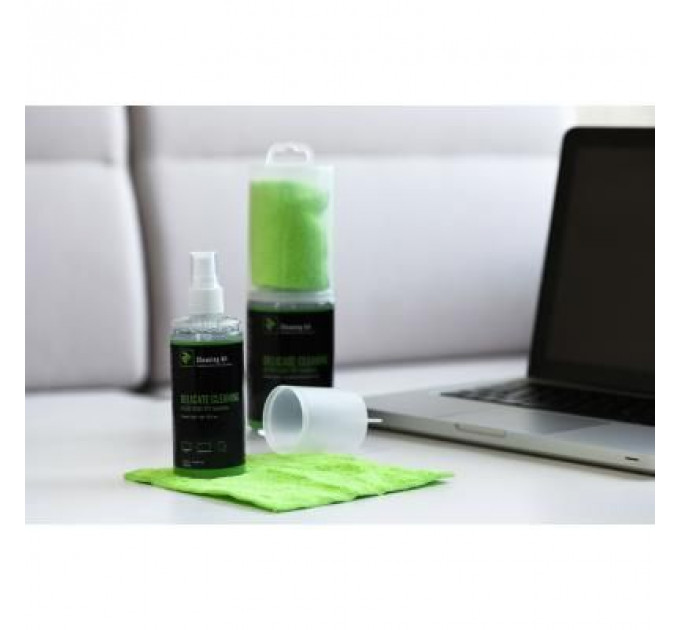 Спрей для очищення 2E 150ml Liquid для LED/ CD +Microfibre 15X15 (2E-SK21L)