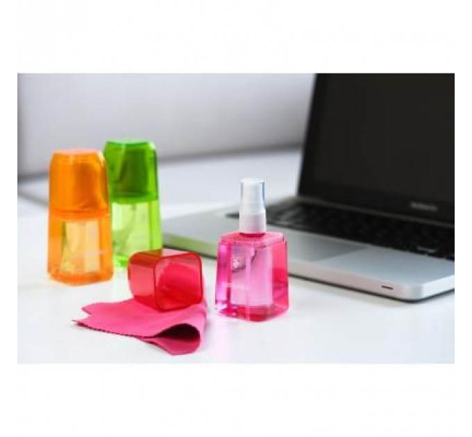 Спрей для очищення 2E 100ml Liquid для LED/LCD +Microfibre Red LUX CLEAN (2E-SKTR100LRD)