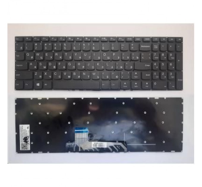 Lenovo Клавіатура ноутбука Lenovo IdeaPad 310S-15IKB/15ISK,510S-15ISK черная RU (A46107)