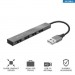 Trust Концентратор Trust Halyx Aluminium 4-Port Mini USB Hub (23786_TRUST)