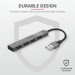 Trust Концентратор Trust Halyx Aluminium 4-Port Mini USB Hub (23786_TRUST)