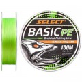 Select Шнур Select Basic PE 150m Light Green 0.08mm 8lb/4kg (1870.18.11)