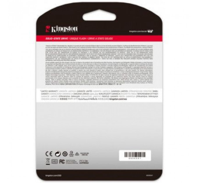 Накопичувач SSD M.2 2280 250GB Kingston (SA2000M8/250G)