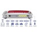 AVM Беспроводной маршрутизатор AVM FRITZ!Box 7360 A/CH (N300, 2 х GE LAN, 2 х FE LAN, 2 х USB 2.0, внутренняя антенна)