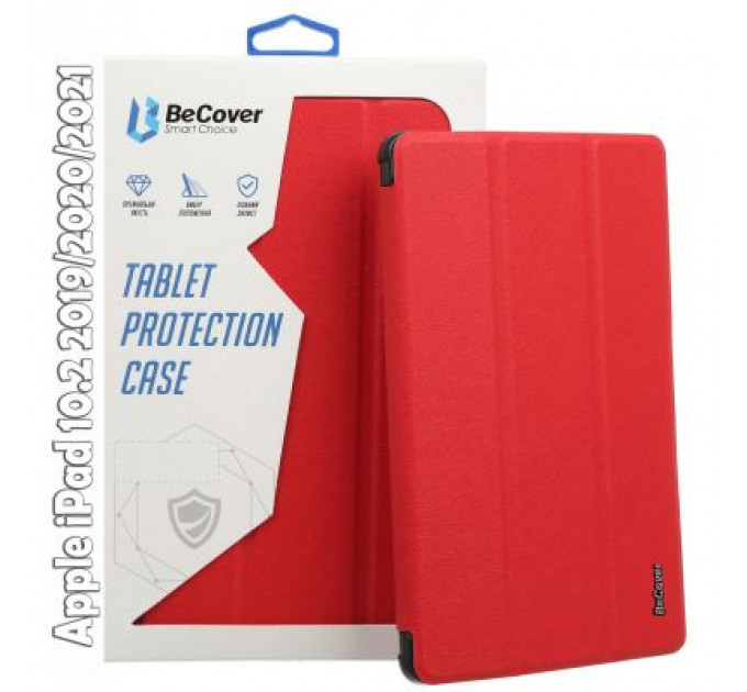 Чохол до планшета BeCover Smart Case для Apple iPad 10.2 2019/2020/2021 Red (704134)