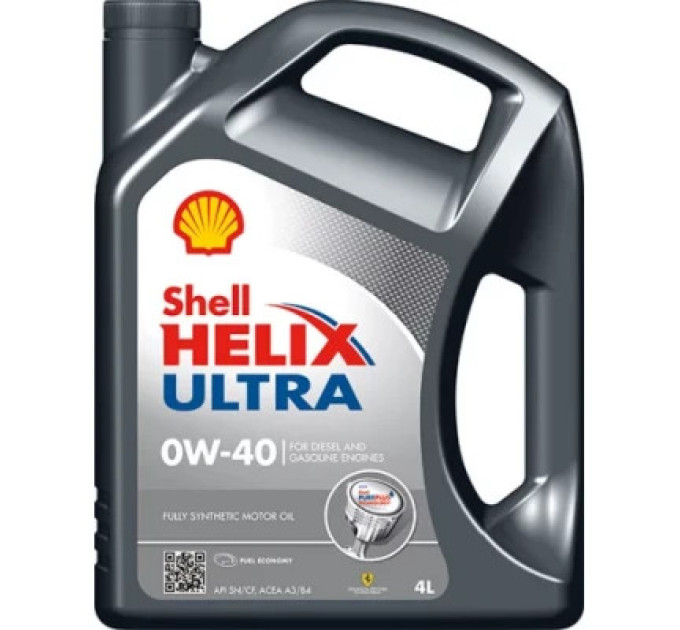 Shell Моторна олива Shell Helix Ultra 0W40 4л (2243)